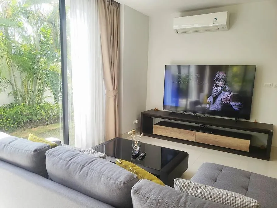 Villa Laguna Park2 三卧室泳池别墅家庭房 Ban Phru Champa Thailand